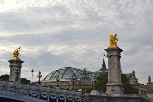 pont alexandre and grand palais